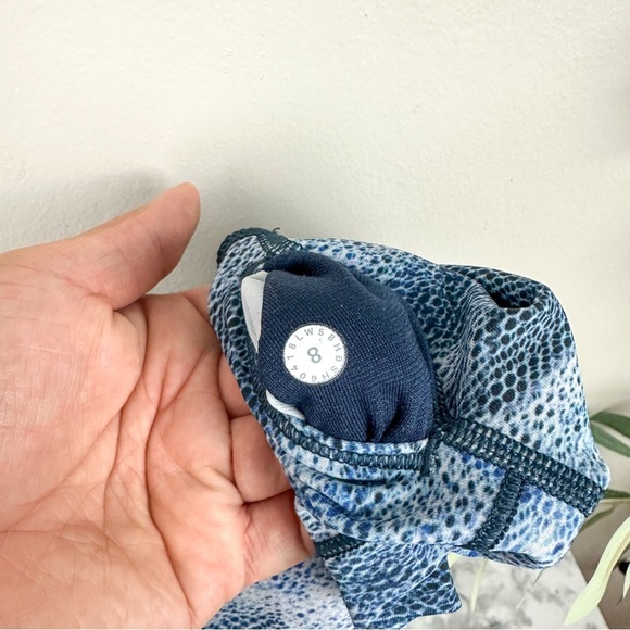 LULULEMON ATHLETICA Wunder Under High Rise Tight Legging Mesh Scape Multi - Picture 10 of 17